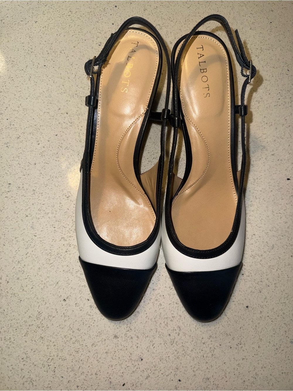 Talbot Irene Slingback Napa Pump.